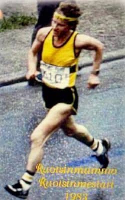 Tuulikki vann Stockholm marathon 1983