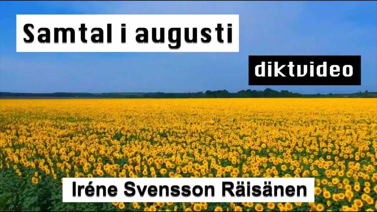 Samtal i augusti diktvideo