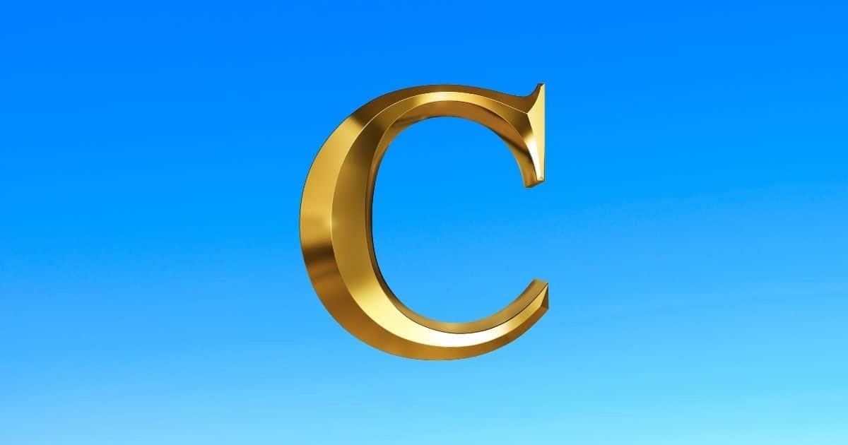 Bokstaven C