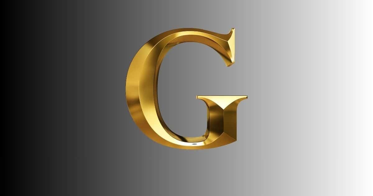 Bokstaven G