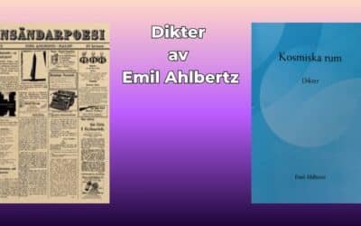 Två böcker av Emil Ahlbertz