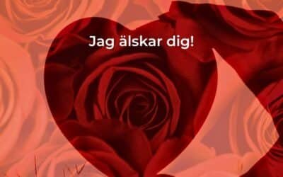 JAG ÄLSKAR DIG!